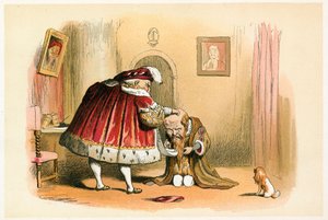 Král Jindřich VIII a člen parlamentu od Richard Doyle