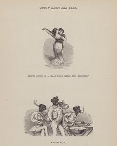Stránka z The American Tour of pánů Brown, Jones a Robinson (rytina) od Richard Doyle