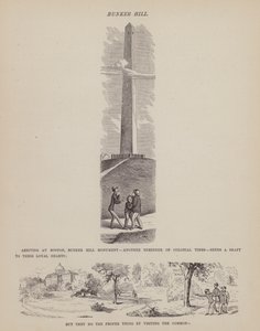 Stránka z The American Tour of pánů Brown, Jones a Robinson (rytina) od Richard Doyle