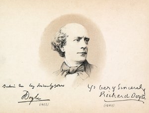 Portrét Richarda Doyla od Richard Doyle