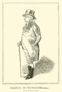 Sketch of Townsend (rytina) od Richard Doyle