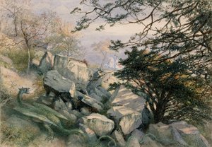Drak z Wantley od Richard Doyle