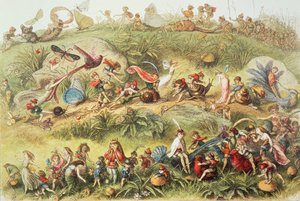 Triumfální pochod krále elfů od Richard Doyle