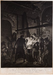 Kovářská dílna od Richard Earlom
