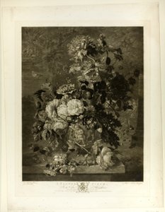 A Flower Piece, z The Houghton Gallery od Richard Earlom