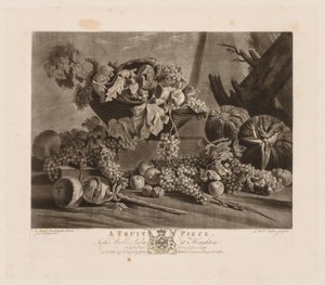 Kus ovoce, 1776. od Richard Earlom