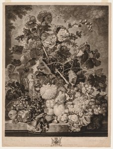 Kus ovoce, 1781. od Richard Earlom