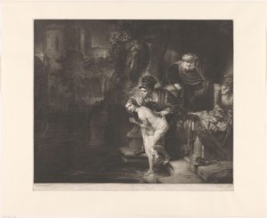 Susanna a starší od Richard Earlom