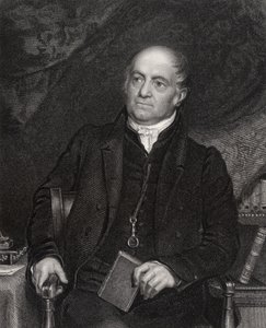 Olinthus Gilbert Gregory, vyrytý H. Robinsonem, z 