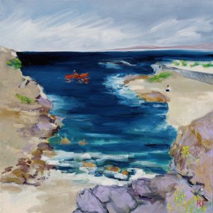 Kajakář, Monterey Bay, 2019 od Richard Fox