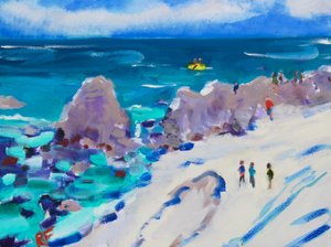 Monterey Cove, 2017 od Richard Fox