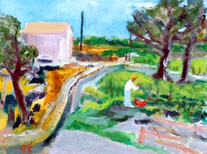 Tending the Vineyard, 2017 od Richard Fox