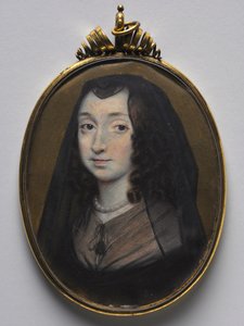 Portrét Elizabeth Morrison, Lady Capell z Hadhamu, c. 1650.