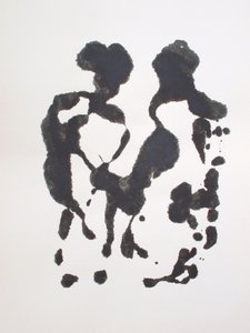 Bez názvu, 2010 (monotyp) od Richard Green