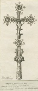 Lichfield - Krucifix: lept, srpen 1782 (tisk)