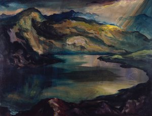 horské jezero od Richard Harlfinger