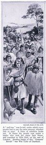 Povstání rolníků, Jack Straw a Wat Tyler, kolem roku 1950