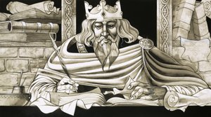 Král Alfréd byl nadšený učenec od Richard Hook