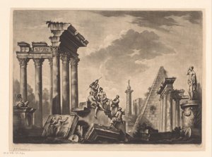 Ruines te Rome od Richard Houston
