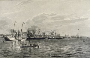 Námořní revue v Kielu 3. září 1890 od Richard Huenten
