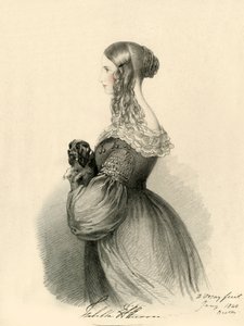 Isabella Anson, 1840. od Richard James Lane