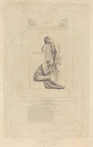 Památník John Hudleston od Richard James Lane after John Flaxman