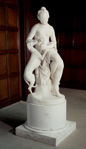 Nymfa vytahující trn z nohy chrta od Richard James Wyatt