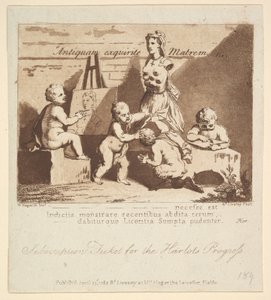 Chlapci pokukující v přírodě, 1782.