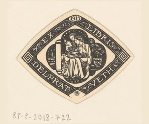 Ex libris Delprat-Veth od Richard Nicolaüs Roland Holst