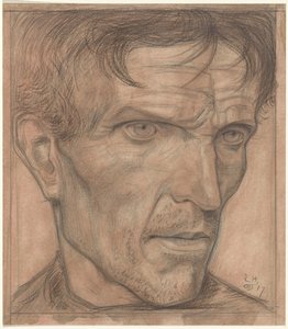 Hlava muže od Richard Nicolaüs Roland Holst