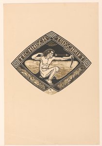 Návrh obálky pro: Technical Magazine, 1914 od Richard Nicolaüs Roland Holst