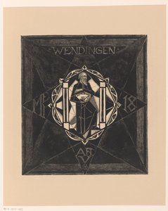 Návrh obálky pro: Weddingen, 1918 od Richard Nicolaüs Roland Holst
