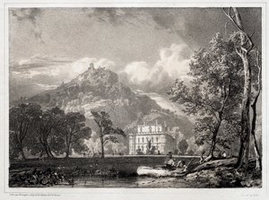 hrad Argyle od Richard Parkes Bonington