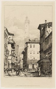 Boloňa od Richard Parkes Bonington