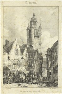 Tower Marketplace od Richard Parkes Bonington
