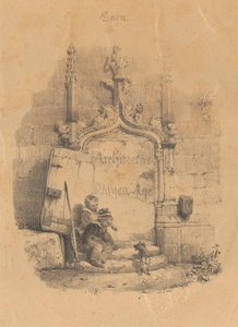 Titulní strana k Restes et Fragments od Richard Parkes Bonington