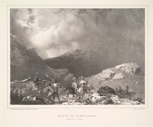 Vallée de Glenfinlas Údolí Glenfinlas, 1826. od Richard Parkes Bonington