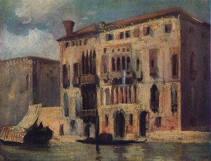 Pohled na Canal Grande, 19. století od Richard Parkes Bonington