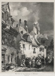 Malebné a romantické cesty ve starověké Francii, Franche-Comté..., 1825. od Richard Parkes Bonington