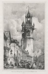 Malebné a romantické plavby ve starověké Francii, Normandie, 1824. od Richard Parkes Bonington