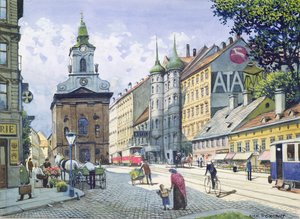 Kostel kominíků, Wiedner Hauptstrasse, Vídeň