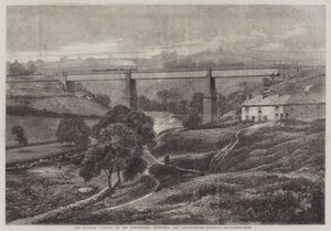 Viadukt Mottram na železnici Manchester, Sheffield a Lincolnshire Railway od Richard Principal Leitch