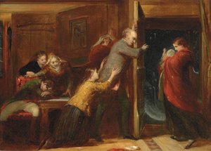 Náčrt pro "The Outcast", 1851