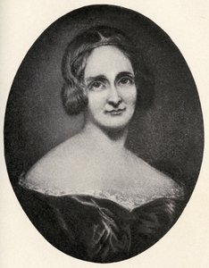 Mary Wollstonecraft Shelley (1797-1851) ilustrace z „Little Journeys to Homes of Famous Women“, vydané v roce 1897