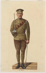 Voják 2. dragounské gardy od Richard Simkin