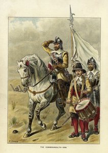 Epochy britské armády - Commonwealth od Richard Simkin