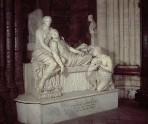 Památník Charlese Jamese Foxe (1749-1806), kolem 1823 (mramor)