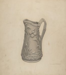 Džbán na sirup Parian Ware od Richard Whitaker