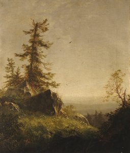 Ráno na hoře, 1856. od Richard William Hubbard
