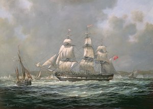 Východoindický H.C.S. Thomas Coutts z Needles, Isle of Wight
